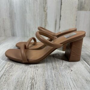 New DV by Dolce Vita Women's Halsty Two-Band Block-Heel Sandals #306